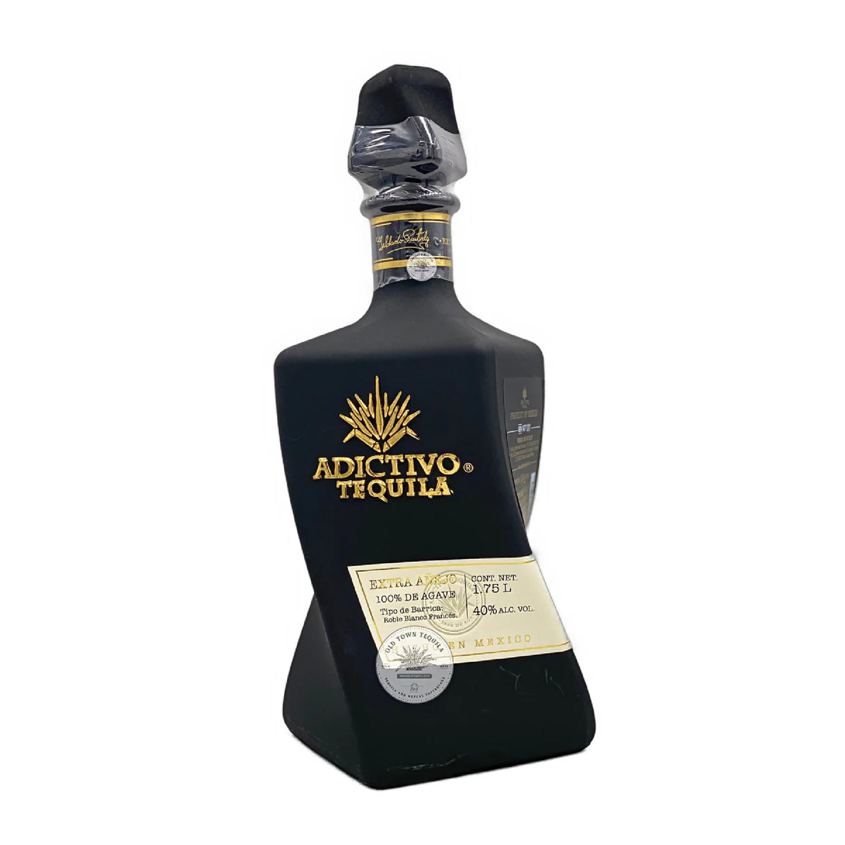Adictivo Tequila Black Edition Extra Anejo 1.75L - Liquor Bar Delivery