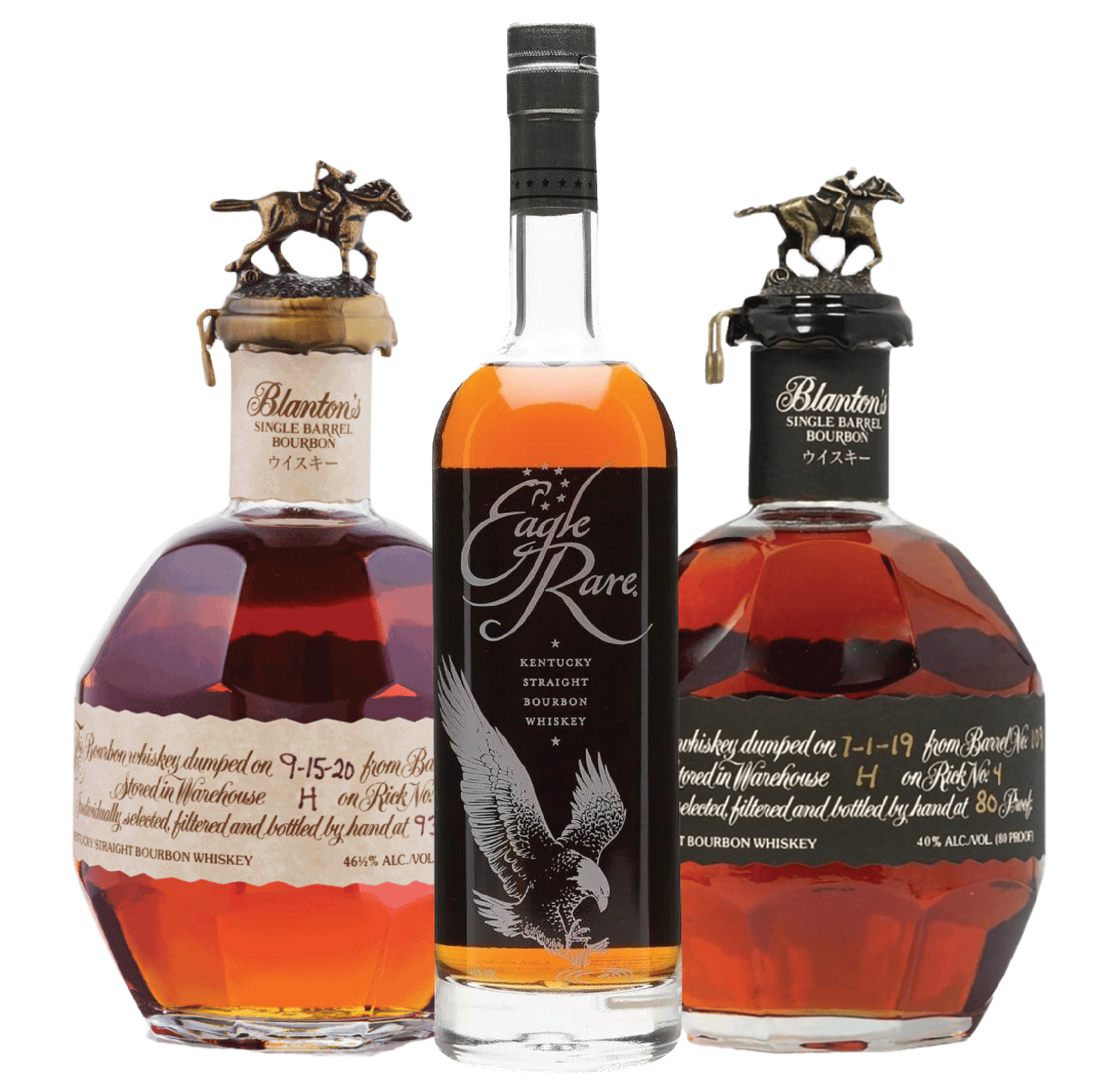 Blanton's Red Edition Bourbon, Blanton's Single Barrel Black Label