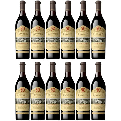 Caymus 50th Anniversary Cabernet Sauvignon 12 Pack