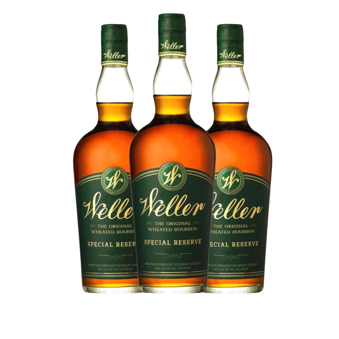 Weller Special Reserve 750ml ウイスキー ３本セット 3 - W.L. Weller Special Reserve Bourbon Bundle | Liquor Bar Delivery