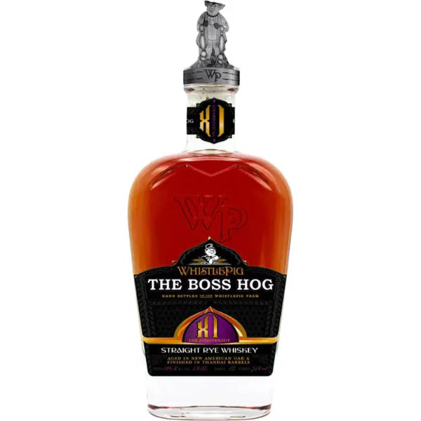 WhistlePig Boss Hog XI The Juggernaut Straight Rye Whiskey - Liquor Bar Delivery