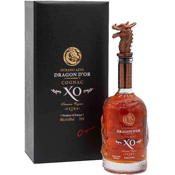 Oceano Azul DRAGON D'OR XO Cognac 750 ml - Liquor Bar Delivery