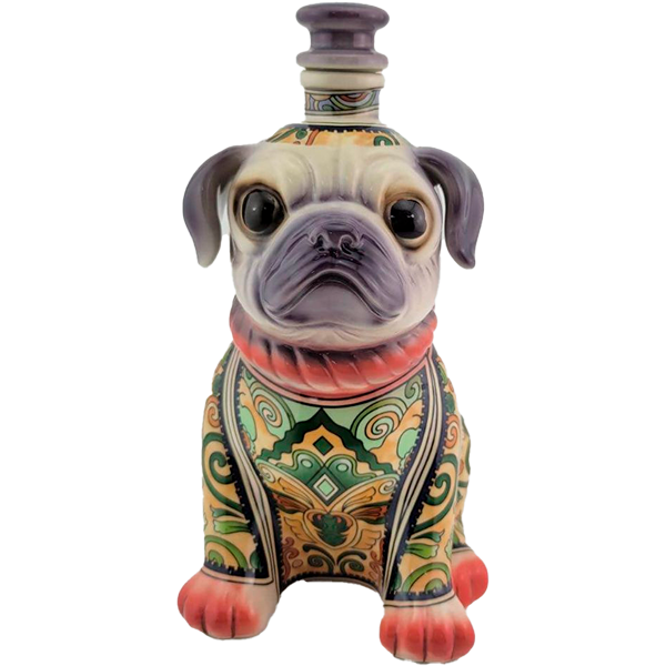 Oceano Azul Mr. Pug Anejo Tequila 1L Green - Liquor Bar Delivery