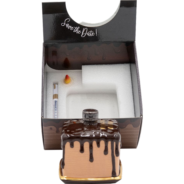 Oceano Azul Square Chocolate La cake Vodka 750 ml - Liquor Bar Delivery