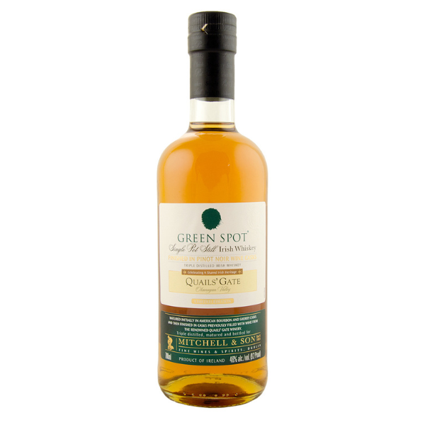 Green Spot Quails’ Gate Single Pot Still Irish Whiskey - Liquor Bar Delivery