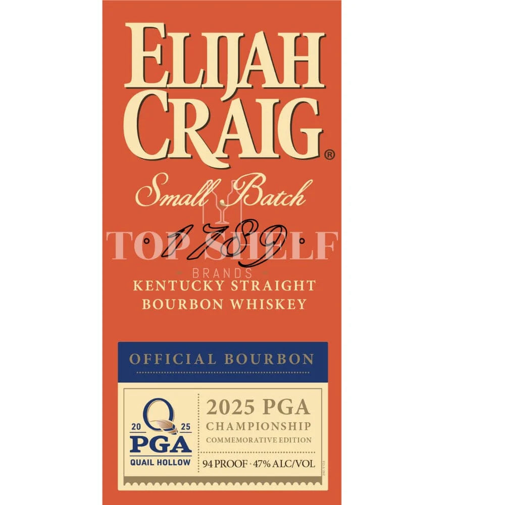 Elijah Craig 2025 PGA Championship Commemorative Edition - Liquor Bar Delivery