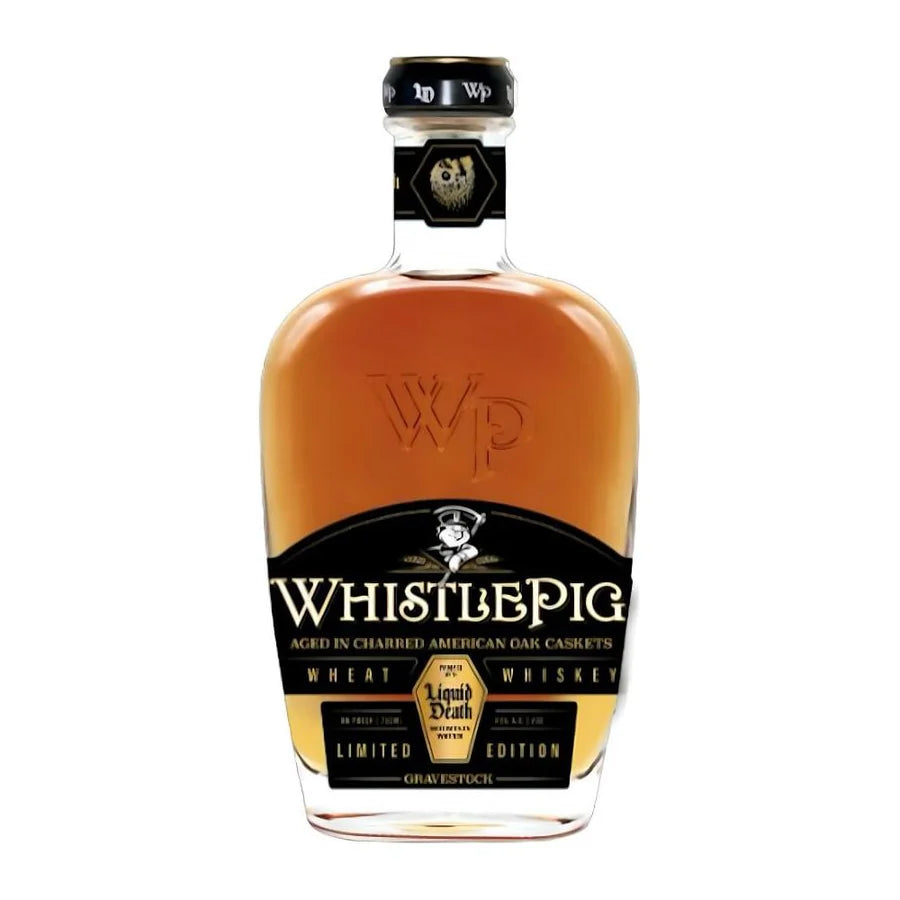 WhistlePig Liquid Death Gravestock Wheat Whiskey - Liquor Bar Delivery