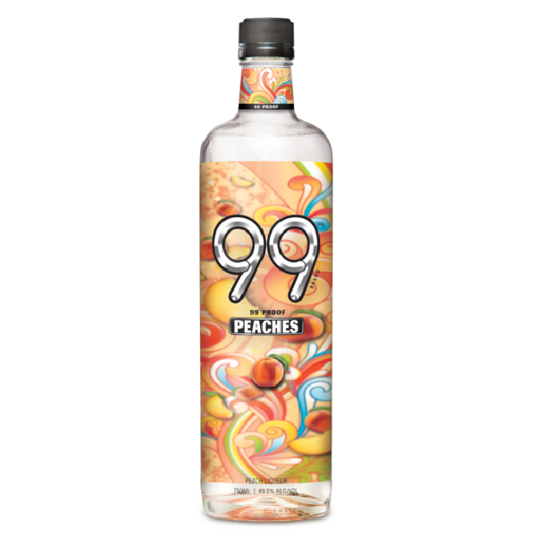 99 Brand Peaches Liqueur - 750ml - Liquor Bar Delivery