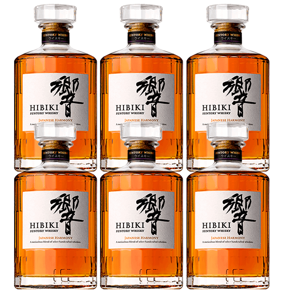 6 Hibiki Suntory Japanese Whiskey Bundle | Liquor Bar Delivery