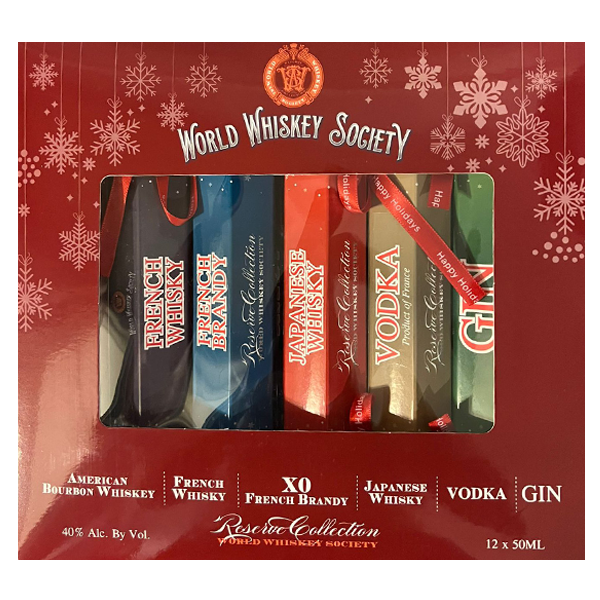 World Whiskey Society Christmas Balls French Whisky