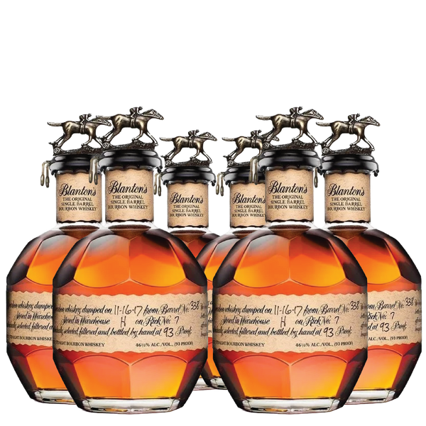 ブラントンSingle Barrel Bourbon レッド6本 Buy Blanton's Single Barrel Red Takara Japanese Edition