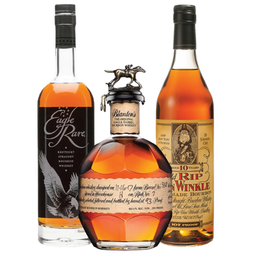 Eagle Rare, Blanton's Single Barrel and Weller Special Reserve Bundle