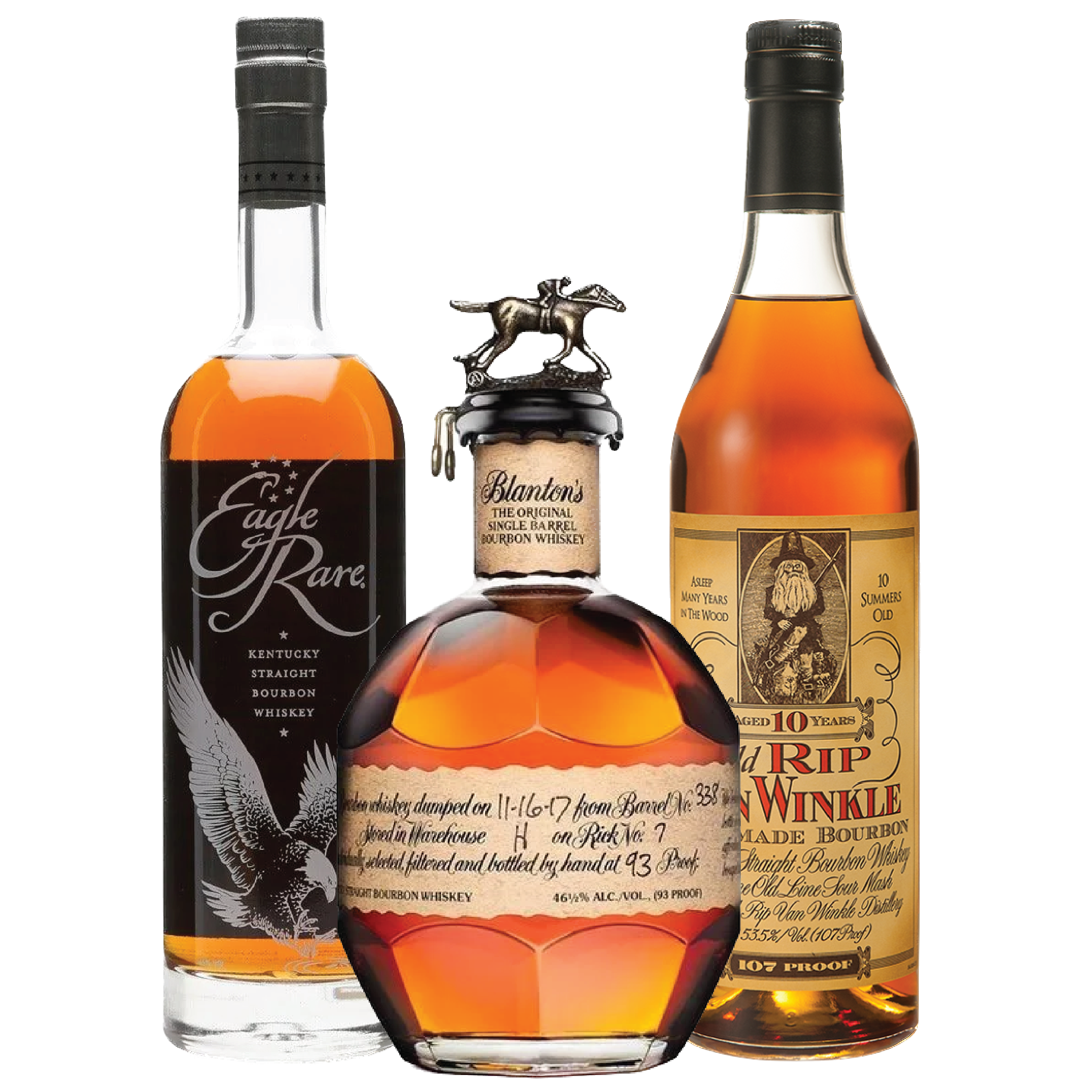 Pappy, Blanton's & Eagle Rare Bundle - Liquor Bar Delivery