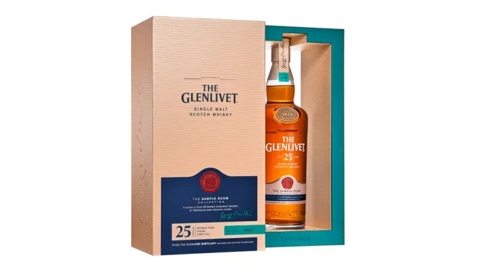 Glenlivet 25 Year Old The Sample Room Single Malt Scotch Whisky - Liquor Bar Delivery