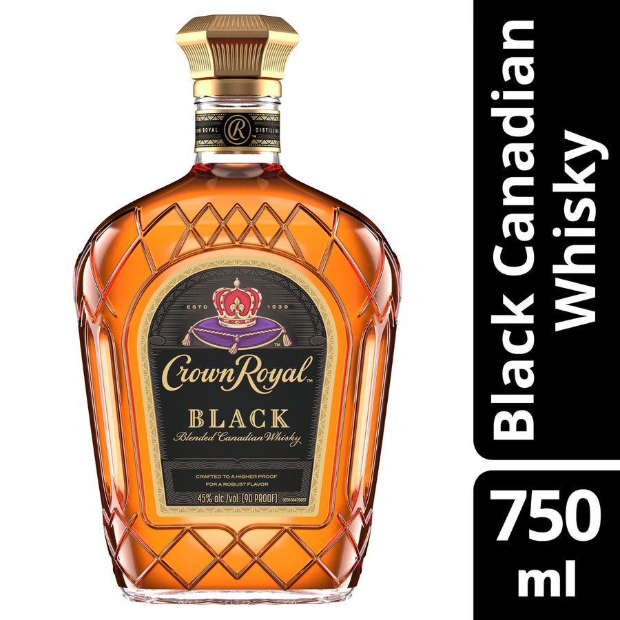 Crown Royal Black - 750ml - Liquor Bar Delivery