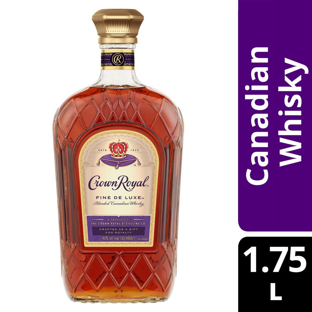 Crown Royal Deluxe Canadian Whisky - Liquor Bar Delivery