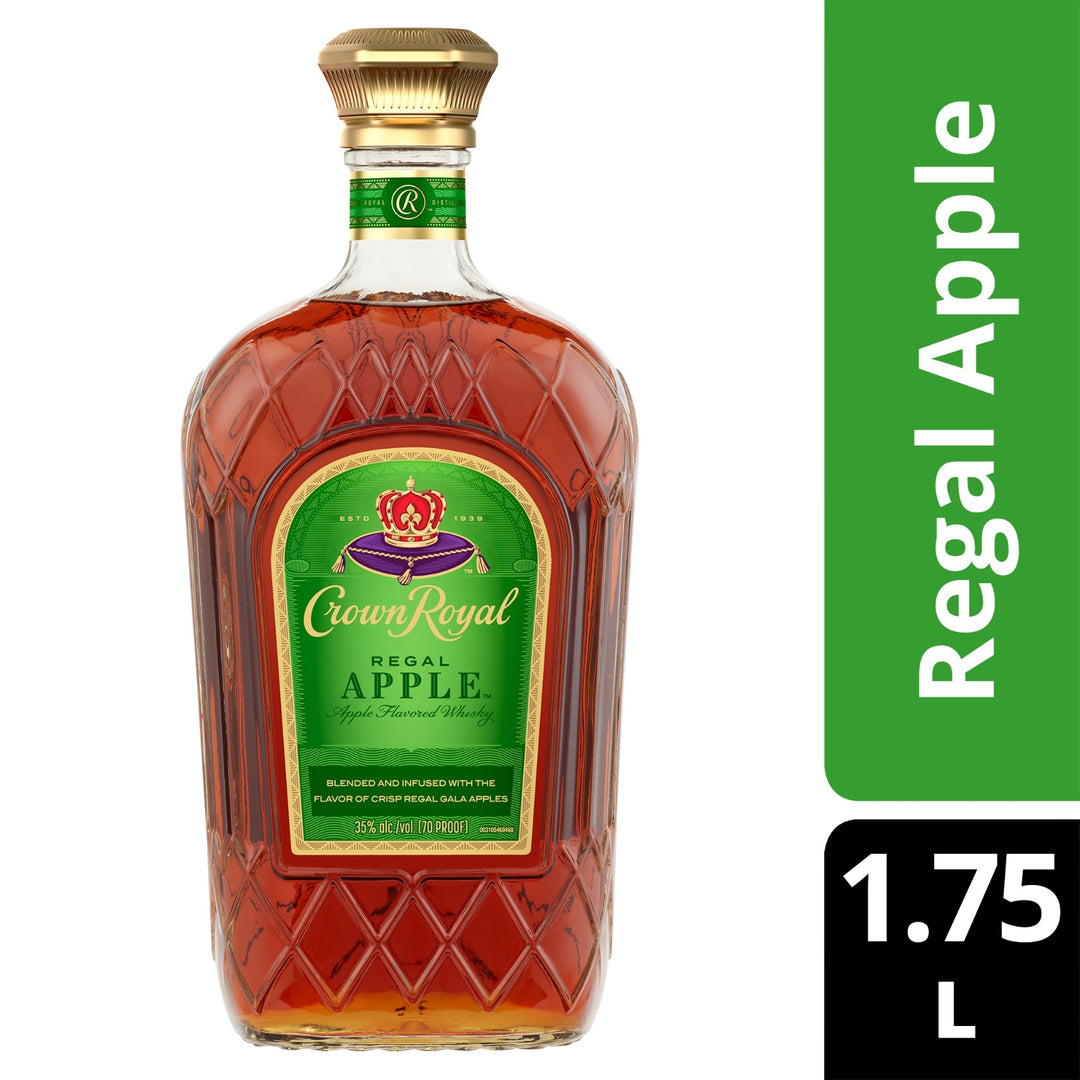 Crown Royal Regal Apple Canadian Whisky 1.75L - Liquor Bar Delivery