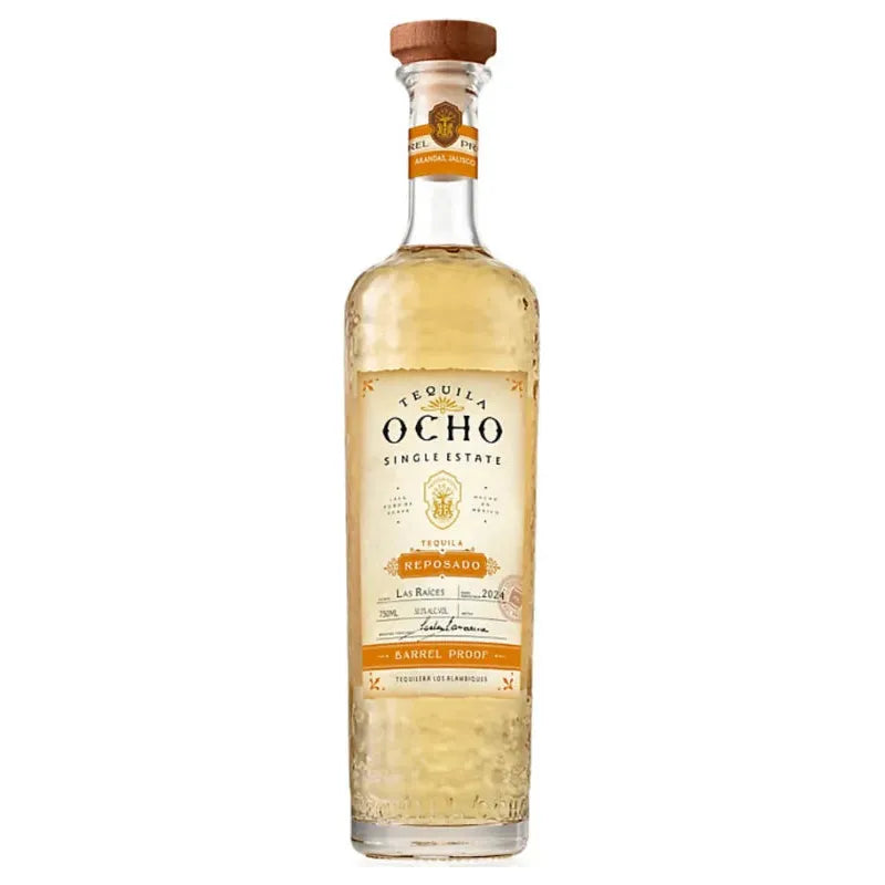 Tequila Ocho Single Estate Reposado Las Raíces Barrel Proof 750ml