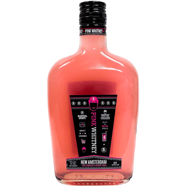 New Amsterdam Pink Whitney Vodka - 375ml - Liquor Bar Delivery