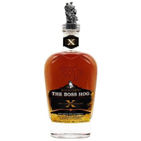 WhistlePig Boss Hog X The 10 Commandments Straight Rye - Liquor Bar Delivery