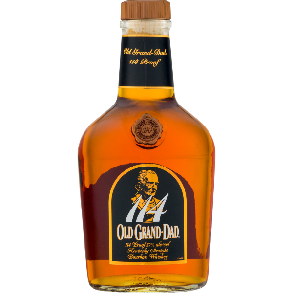 Old Grand Dad 114 Proof Kentucky Straight Bourbon Whiskey 750 ml - Liquor Bar Delivery