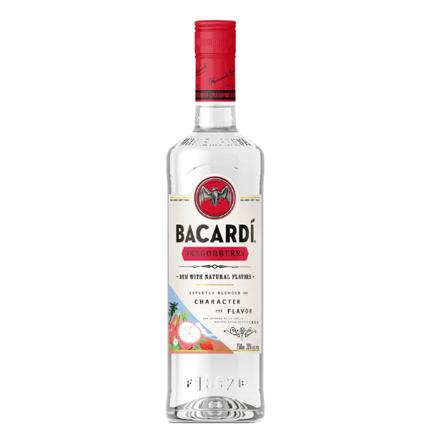 Bacardi Dragon Berry Rum - Liquor Bar Delivery