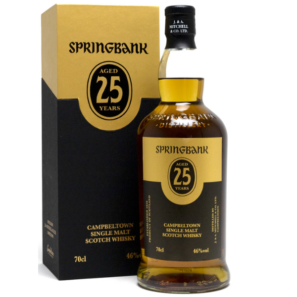 Springbank Aged 25 Year Old - 750 ml - Liquor Bar Delivery