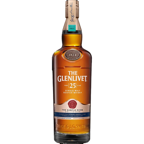 The Glenlivet 25 Year The Sample Room Scotch Whisky 750ml - Liquor Bar Delivery