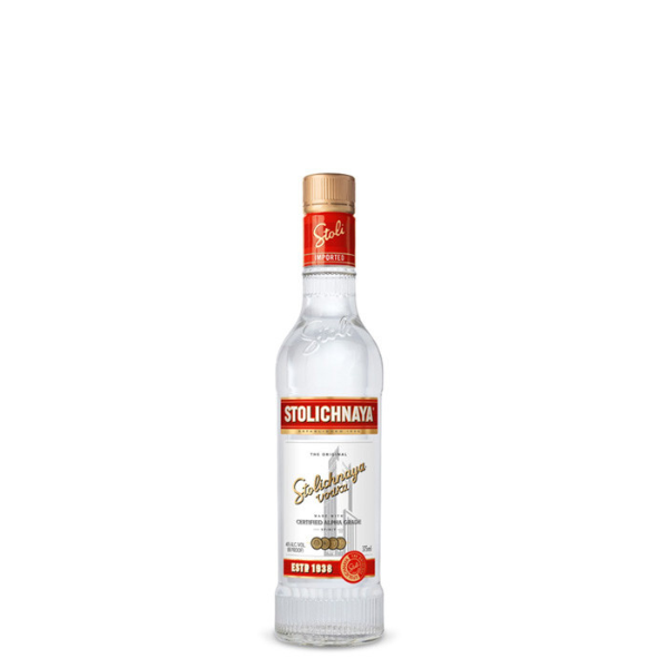 Stolichnaya Vodka - 375ml - Liquor Bar Delivery