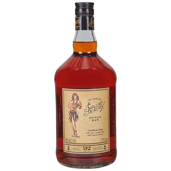 Sailor Jerry Spiced Rum - 1.75L - Liquor Bar Delivery