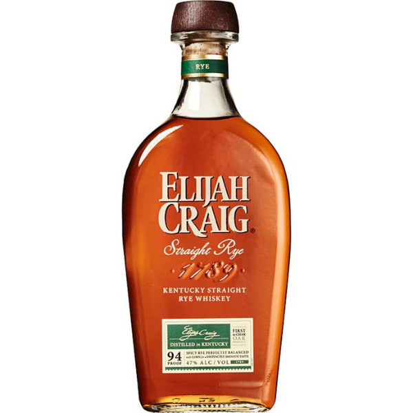Elijah Craig Straight Rye - 1.75L - Liquor Bar Delivery