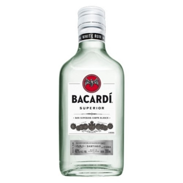 Bacardi Superior Rum - 375ml - Liquor Bar Delivery