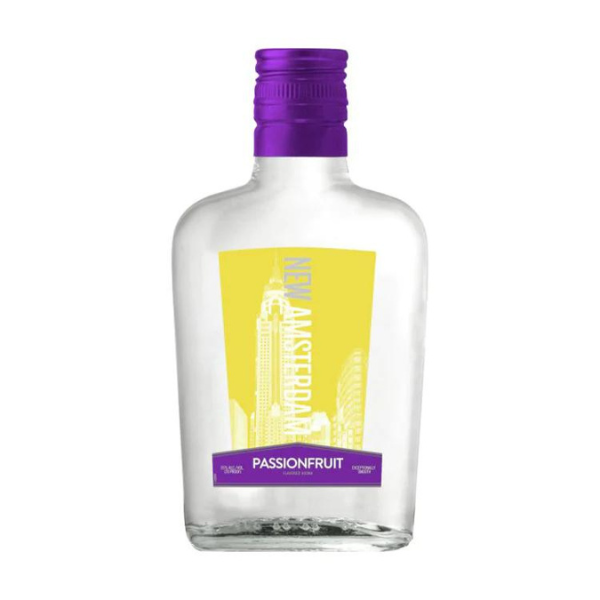 New Amsterdam Passionfruit  Vodka - 375ml - Liquor Bar Delivery
