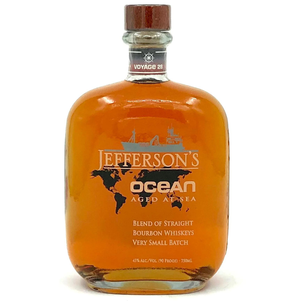 Jefferson's Ocean Aged at Sea Voyage 28 Bourbon - 750ml - Liquor Bar Delivery