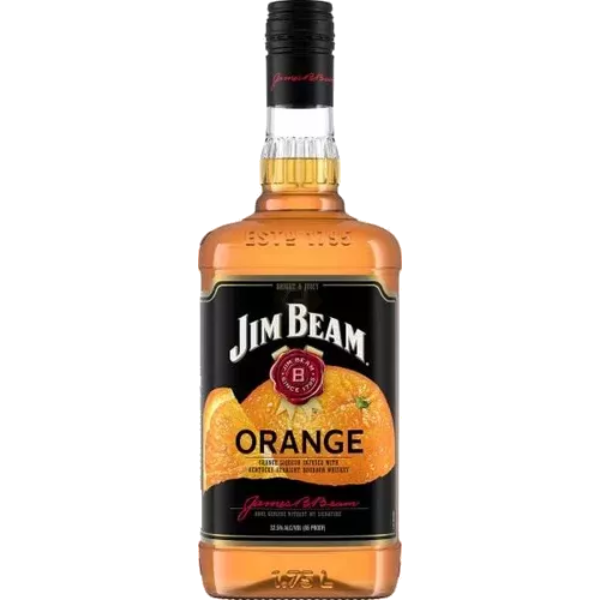 JIM BEAM Orange Bourbon Whiskey - Liquor Bar Delivery