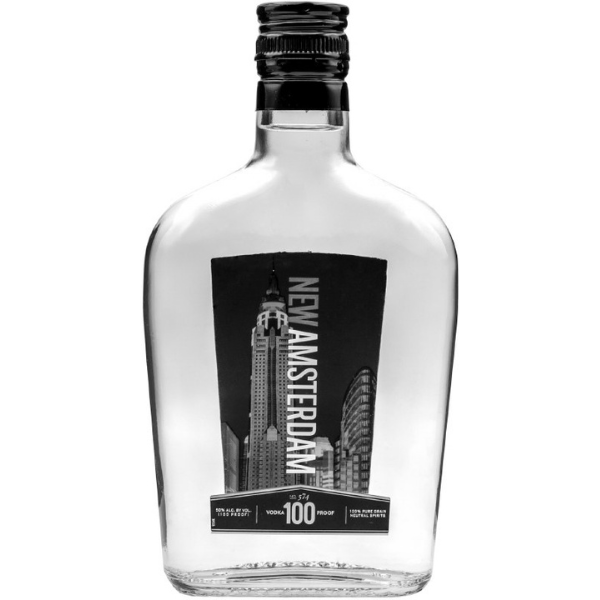 New Amsterdam 100 Proof Vodka - 375ml - Liquor Bar Delivery