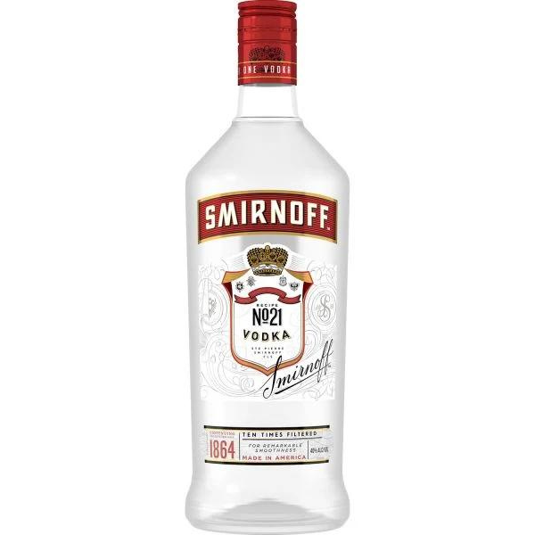 Smirnoff No. 21 Vodka - 1.75L - Liquor Bar Delivery