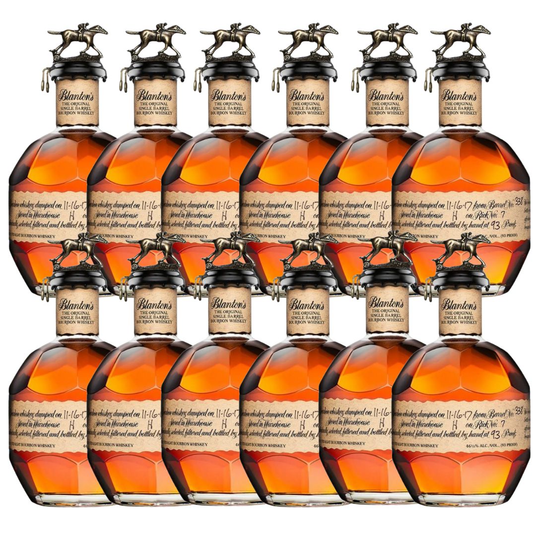 12 Bottles of Blanton's Single Barrel Bundle - 750ml