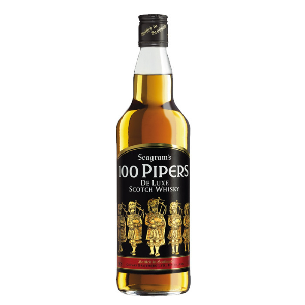 100 Pipers Blended Scotch Whisky - Liquor Bar Delivery