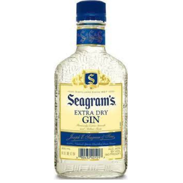 Seagram's Extra Dry Gin - 375ml - Liquor Bar Delivery