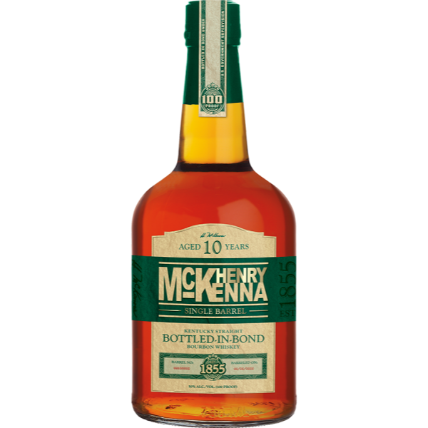 HENRY MCKENNA Single Barrel Bourbon Whiskey 10yr - Liquor Bar Delivery