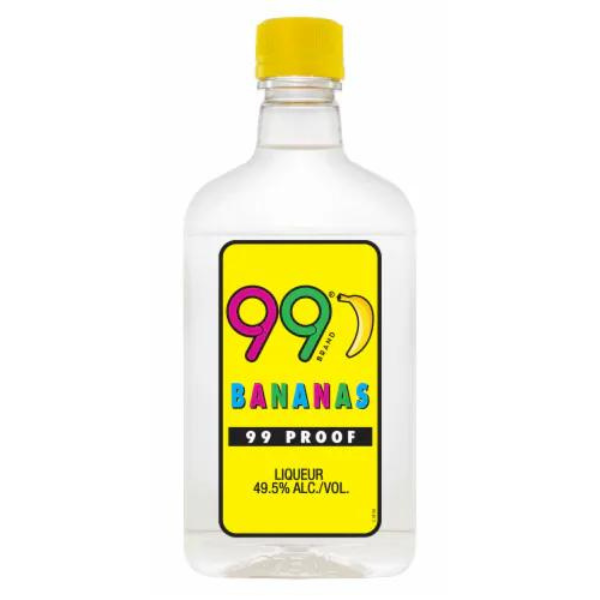 99 Bananas Schnapps Liqueur - 375ml - Liquor Bar Delivery
