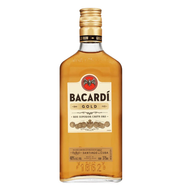 Bacardi Gold Rum - 375ml - Liquor Bar Delivery