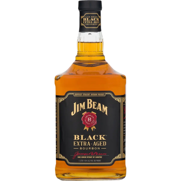 JIM BEAM Black Label Bourbon Whiskey Extra Aged - Liquor Bar Delivery