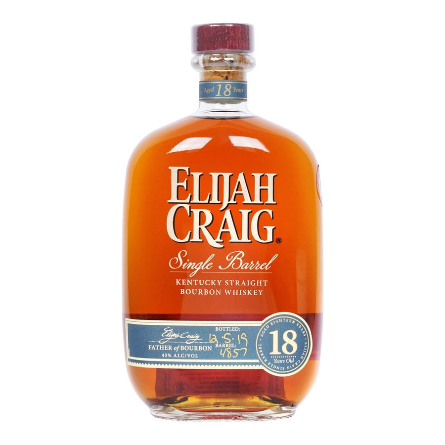 Elijah Craig 18 Year Old - Single Barrel - Liquor Bar Delivery