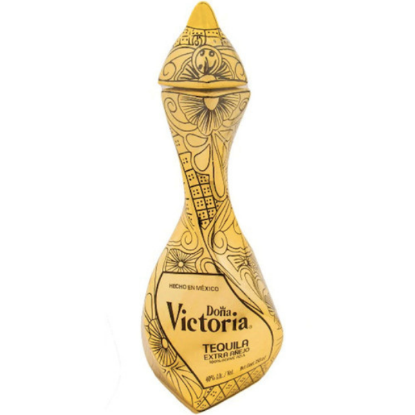 Doña Victoria Tequila Extra Anejo Gold Bottle 750ml - Liquor Bar Delivery