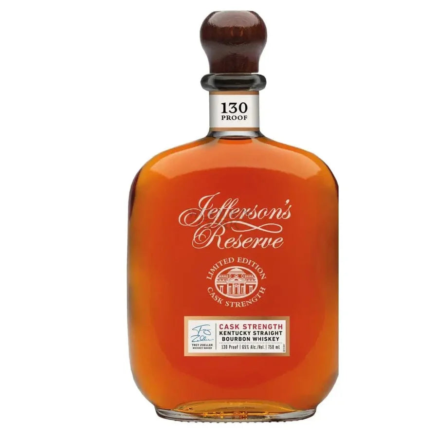 Jefferson’s Reserve Limited Edition Cask Strength Bourbon 130 Proof - Liquor Bar Delivery
