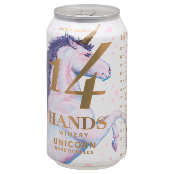 14 HANDS Rose Bubbles (Unicorn can) - Liquor Bar Delivery