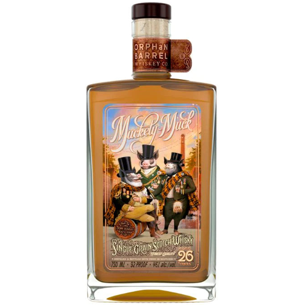 Orphan Barrel Muckety Muck 26 Year Old Single Grain Scotch Whisky 750 ML Bottle - Liquor Bar Delivery