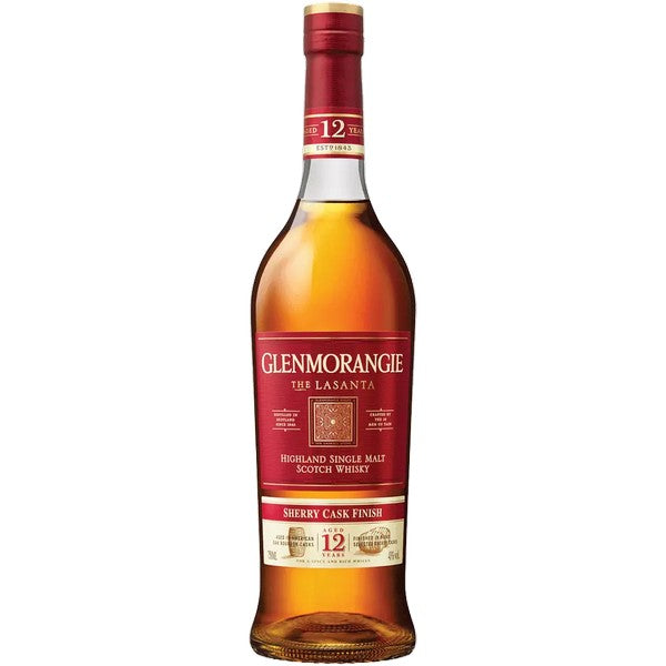 Glenmorangie The Lasanta 12 Year Old Single Malt Scotch Whisky - 750ml - Liquor Bar Delivery